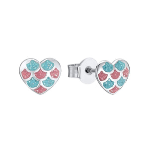 Prinzessin Lillifee Kinder Ohrringe Silber Herz Zirkonia 2031157