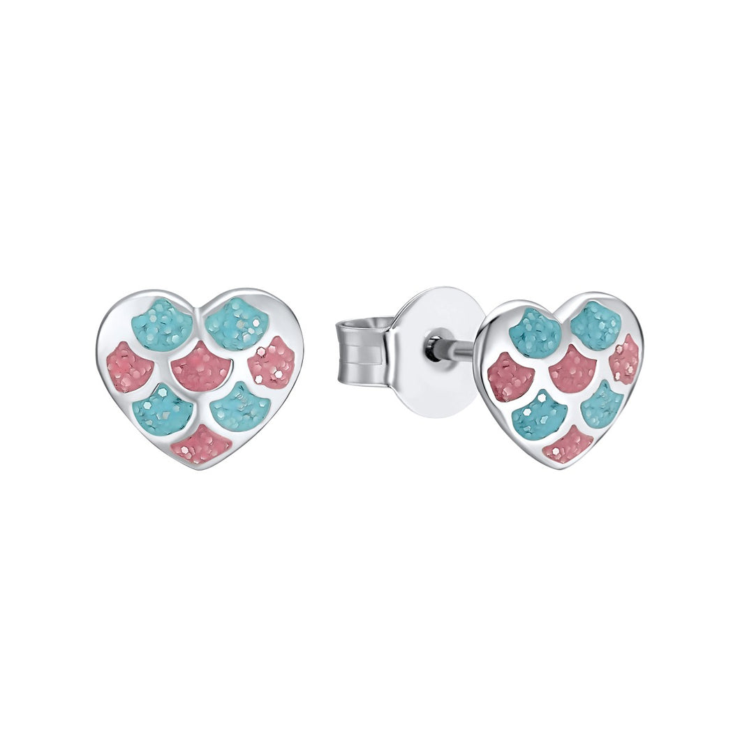 Prinzessin Lillifee Kinder Ohrringe Silber Herz Zirkonia 2031157