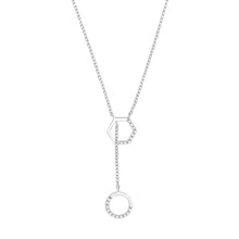 Laden Sie das Bild in den Galerie-Viewer, s.Oliver Jewel Damen Kette Halskette Collier Silber Zirkonia 2031420