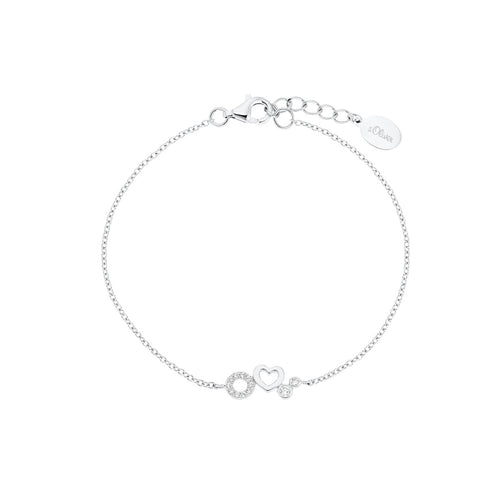 s.Oliver Jewel Kinder und Jugendliche Armband Silber Zirkonia Mädchen 2031465