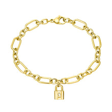 Laden Sie das Bild in den Galerie-Viewer, s.Oliver Jewel Damen Armband Armkette Edelstahl IP Gold 2032522