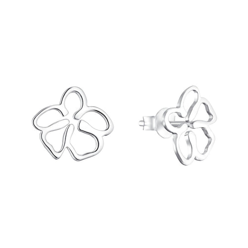 s.Oliver Jewel Damen Ohrringe Ohrstecker Silber Blüte 2033876