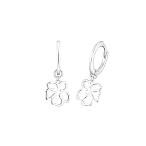 s.Oliver Jewel Damen Ohrringe Creolen Silber Blüte 2033877