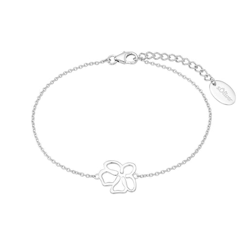 s.Oliver Jewel Damen Armband Armkette Silber Blüte 2033878