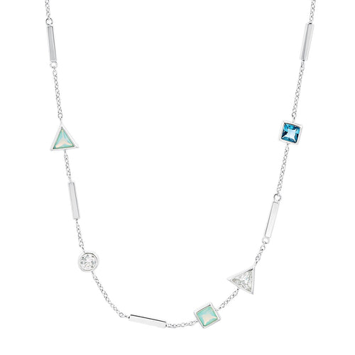 s.Oliver Jewel Damen Kette Halskette Silber Zirkonia 2033892