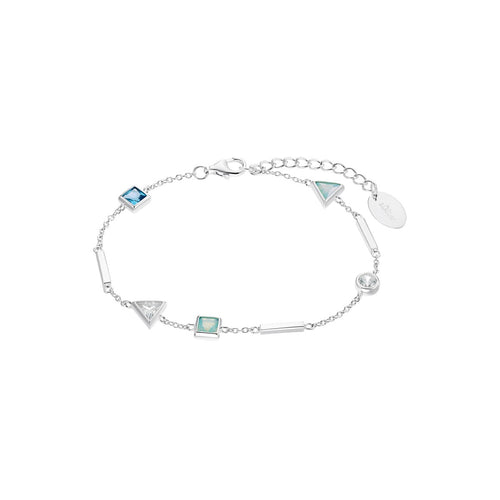 s.Oliver Jewel Damen Armband Armkette Silber Zirkonia 2033898
