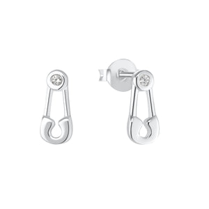 s.Oliver Jewel Kinder und Jugendliche Ohrringe Silber Sicherheitsnadel 2033913