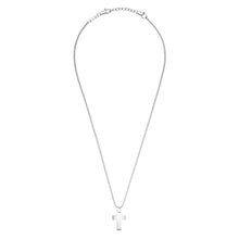 Laden Sie das Bild in den Galerie-Viewer, s.Oliver Jewel Herren Kette Edelstahl Kreuz 2033914
