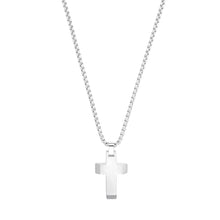 Laden Sie das Bild in den Galerie-Viewer, s.Oliver Jewel Herren Kette Edelstahl Kreuz 2033914