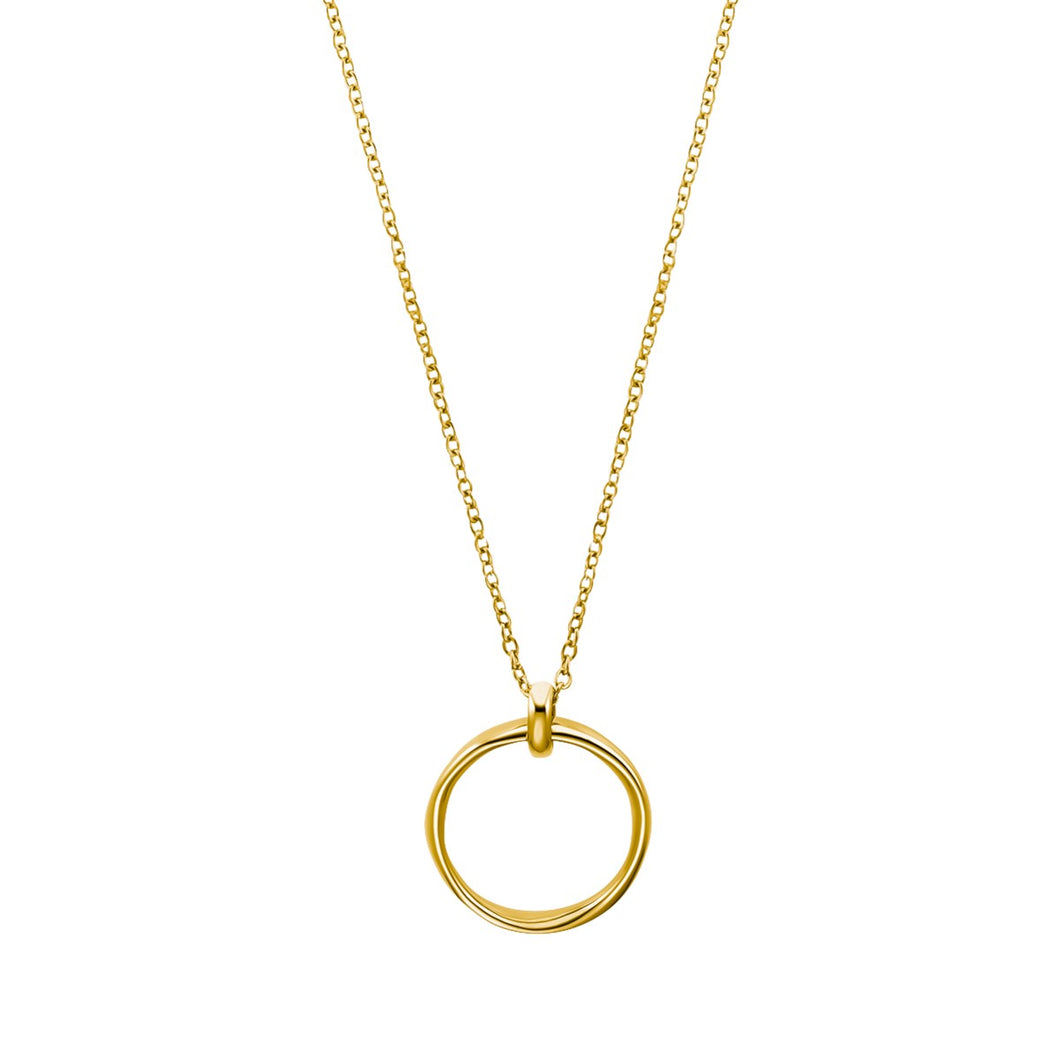 s.Oliver Jewel Damen Kette Halskette Edelstahl IP Gold 2033934