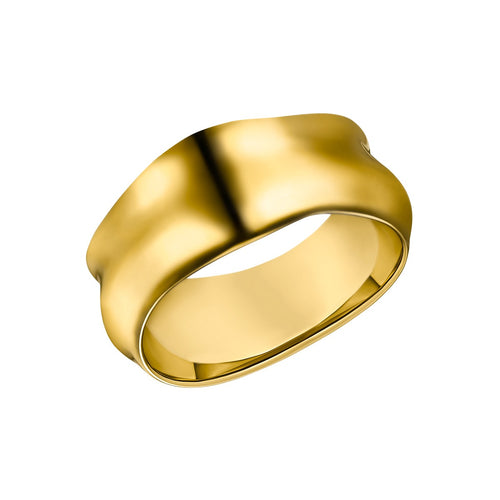s.Oliver Jewel Damen Ring Edelstahl IP Gold 203397-2