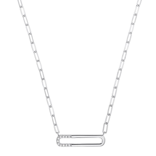 s.Oliver Jewel Damen Kette Halskette Collier Silber Zirkonia 2034854