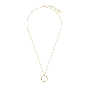 s.Oliver Jewel Damen Kette Halskette Silber 925 goldfarben Zirkonia 2034886