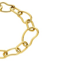 Laden Sie das Bild in den Galerie-Viewer, s.Oliver Jewel Damen Armband Armkette Edelstahl  IP Gold 2034927