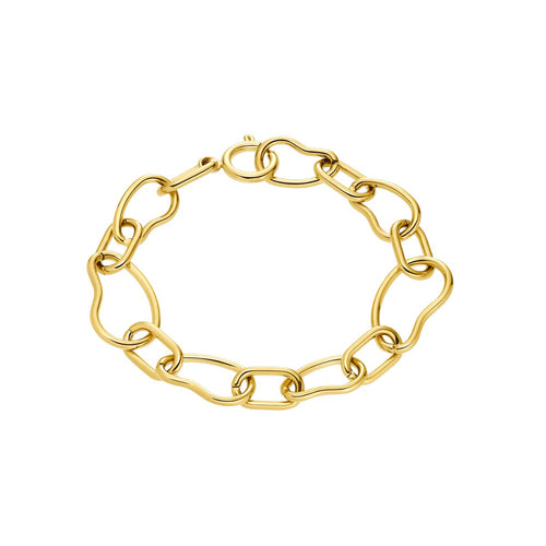 s.Oliver Jewel Damen Armband Armkette Edelstahl  IP Gold 2034927