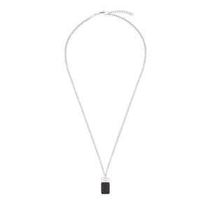 s.Oliver Jewel Herren Kette Edelstahl Anhänger Dog-Tag 2034935