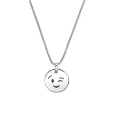 Laden Sie das Bild in den Galerie-Viewer, s.Oliver Jewel Kinder und Jugendliche Kette Edelstahl Jungen Smiley 2034938