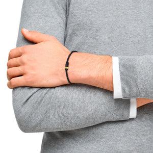 s.Oliver Jewel Herren Armband Armkette Edelstahl IP schwarz 2034953