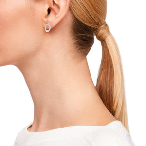 s.Oliver Jewel Damen Ohrringe Ohrstecker Silber Zirkonia Infinity 2034965