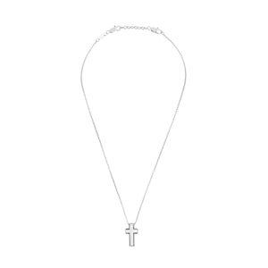 s.Oliver Jewel Herren Kette Edelstahl Kreuz 2035529