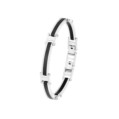 s.Oliver Jewel Herren Armband Armkette Edelstahl bicolor 2035798
