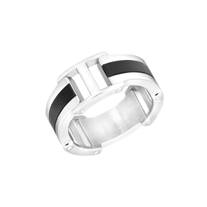 s.Oliver Jewel Herren Ring Edelstahl bicolor 203580