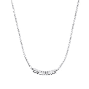 s.Oliver Jewel Herren Kette Edelstahl silber Beads silber 2035834