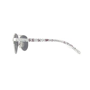 Guess Sonnenbrille GU0122T-SI-51 SILVER WHITE