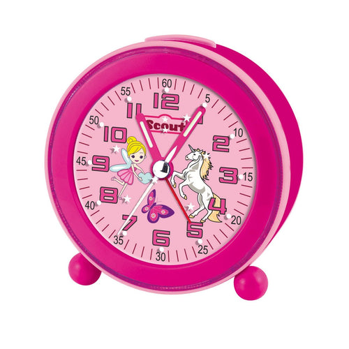 Scout Mädchen Wecker Alarm Clock NightLight LED Pink 280001008