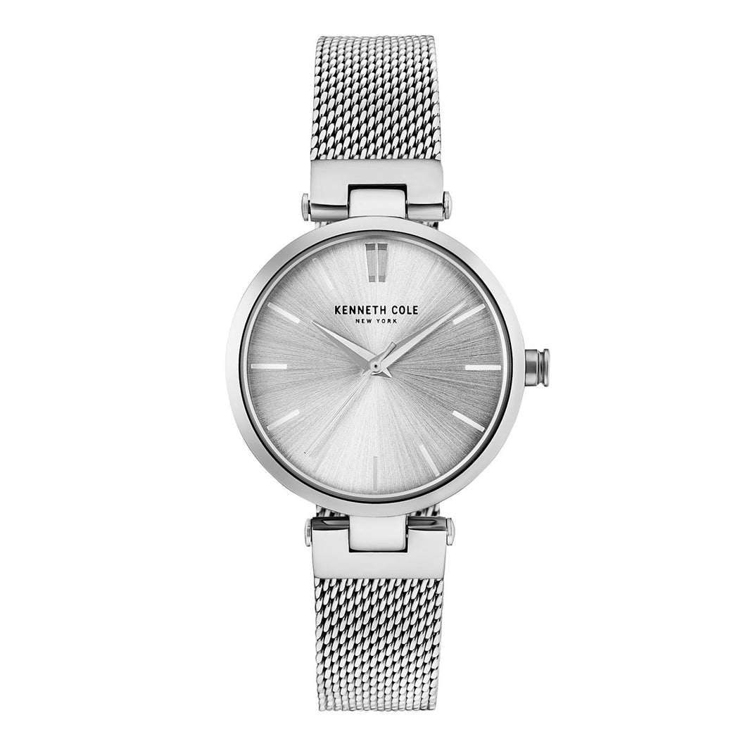 Kenneth Cole New York Damen-Armbanduhr Analog Quarz Edelstahl KC50543001