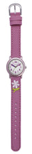 Laden Sie das Bild in den Galerie-Viewer, JACQUES FAREL Öko Kinder-Armbanduhr Analog Quarz Mädchen ORG 1111 Blume