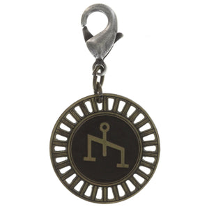 Konplott Anhänger Charm Zodiac Libra/Waage S brass/silver