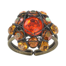 Laden Sie das Bild in den Galerie-Viewer, Konplott Ring Bended Lights orange / gelb