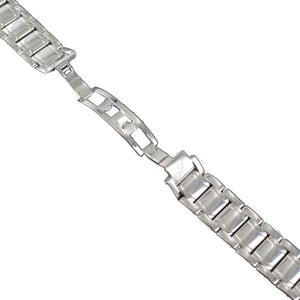 Ingersoll Ersatzband für Uhren Edelstahl Faltschl. Silber IN5008 18 mm
