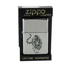 Laden Sie das Bild in den Galerie-Viewer, Zippo Feuerzeug Modell 205 / 854.756 Regular TIGER 1