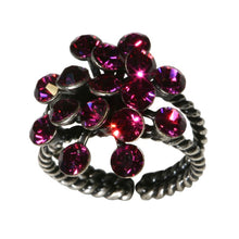 Laden Sie das Bild in den Galerie-Viewer, Konplott Ring Magic Fireball dunkelrosa Fuchsia