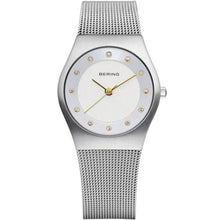 Laden Sie das Bild in den Galerie-Viewer, Bering Damen Uhr Armbanduhr Slim Classic - 11927-AZ1 Meshband