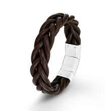 Laden Sie das Bild in den Galerie-Viewer, s.Oliver Jewel Herren Armband Leder braun SO1389/1 - 9025497