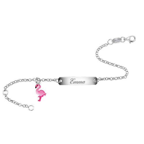 Scout Kinder Armband Armkettchen Silber Flamingo Mädchen 260000004