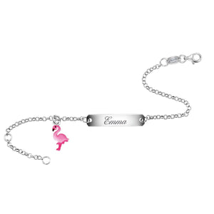 Scout Kinder Armband Armkettchen Silber Flamingo Mädchen 260000004