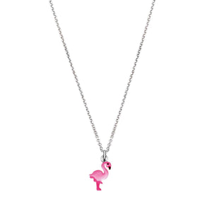 Scout Kinder Halskette Kette Silber Flamingo 261000002