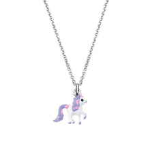 Laden Sie das Bild in den Galerie-Viewer, Scout Kinder Halskette Kette Silber Einhorn 261000005