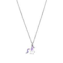 Laden Sie das Bild in den Galerie-Viewer, Scout Kinder Halskette Kette Silber Einhorn 261000005