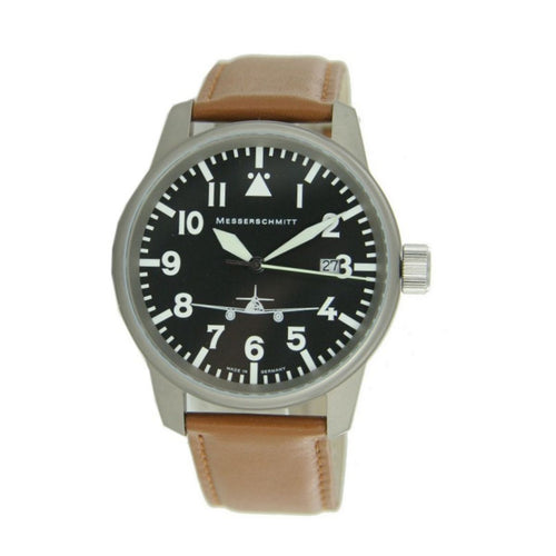 Aristo Herren Messerschmitt Uhr Fliegeruhr Titan ME 262 / 262-M