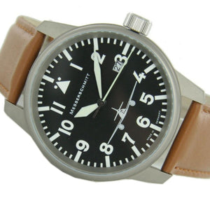 Aristo Herren Messerschmitt Uhr Fliegeruhr Titan ME 262 / 262-M