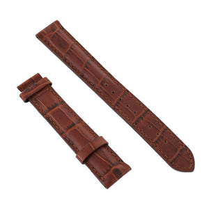 Ingersoll Ersatzband für Uhren Leder hellbraun Kroko 20 mm XL