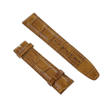 Laden Sie das Bild in den Galerie-Viewer, Ingersoll Ersatzband für Uhren Leder hellbraun Kroko 22 mm