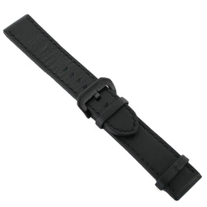 Ingersoll Ersatzband für Uhren Leder schwarz Dornschließe Bison N59 24 mm