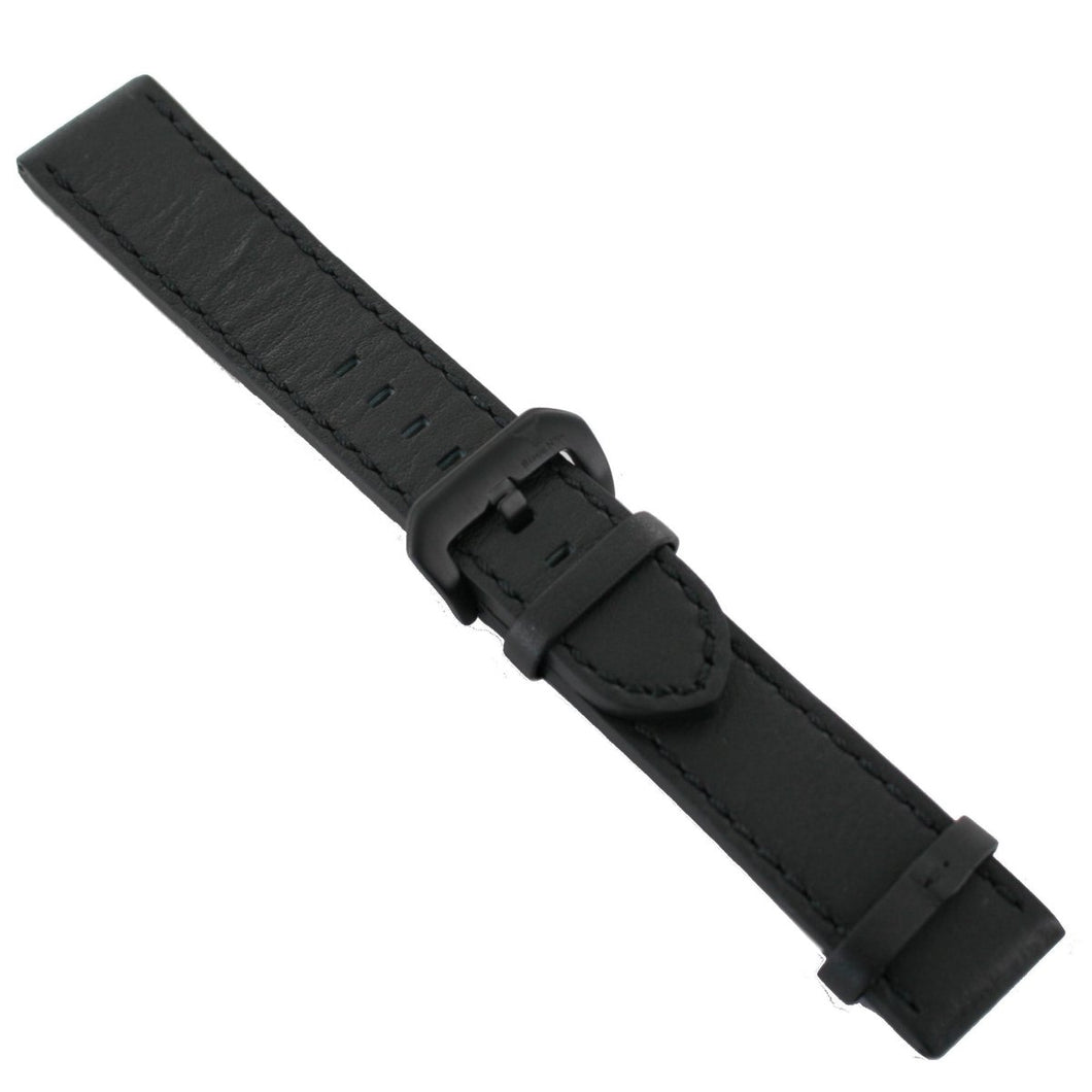 Ingersoll Ersatzband für Uhren Leder schwarz Dornschließe Bison N59 24 mm