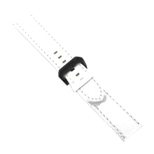 Laden Sie das Bild in den Galerie-Viewer, Ingersoll Ersatzband für Uhren Leder weiss Dornschließe Bison N59 24 mm